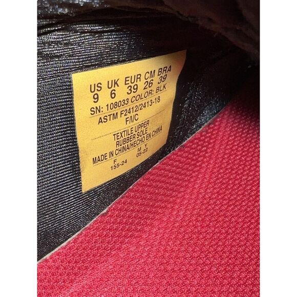 Skechers Bulkin Balran Womens Comp Toe Safety Work Sneakers 108033 Black Size 9 - Picture 8 of 8